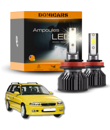 Pack Ampoules LED H4 Opel Astra F (1991 à 1998)  - Kit LED Fin de série