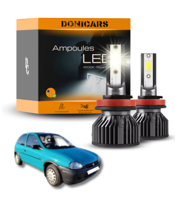 Pack Ampoules LED H4 Opel Corsa B (1993 à 2000)  - Kit LED chez Cornerstreet bien 