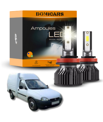 Pack Ampoules LED H4 Opel Combo B (2002 à 2011)  - Kit LED 50% de réduction en Octobre 2024