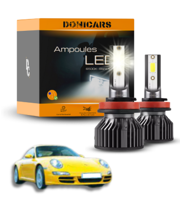 Pack Ampoules LED H7 Porsche 911 (997) (2005 à 2012)  - Kit LED offre 