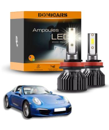 Pack Ampoules LED H7 Porsche 911 Targa I (2014 à 2019)  - Kit LED de technologie