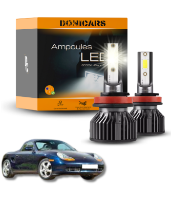 Pack Ampoules LED H7 Porsche Boxster (986) (1996 à 2004)  - Kit LED français