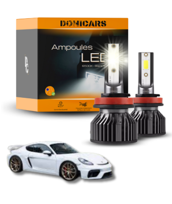 Pack Ampoules LED H7 Porsche Cayman (982) (2016 à 2023)  - Kit LED solde