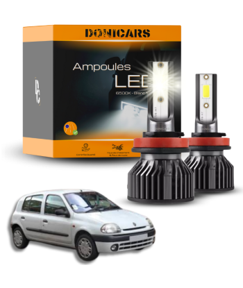 Pack Ampoules LED H4 Renault Clio 2 phase 1 (1998 à 2001)  - Kit LED ouvre sa boutique