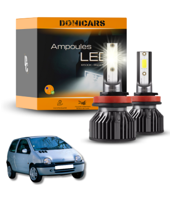 Pack Ampoules LED H4 Renault Twingo 1 (1992 à 2007)  - Kit LED Faites des économies