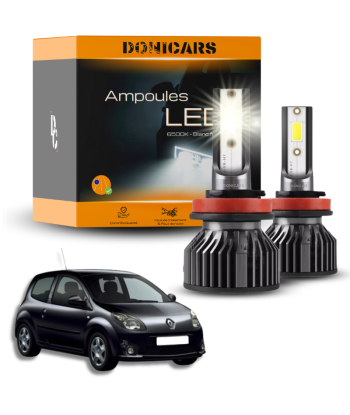 Pack Ampoules LED H4 Renault Twingo 2 (2007 à 2014)  - Kit LED chez Cornerstreet bien 