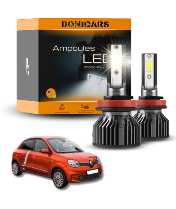 Pack Ampoules LED H4 Renault Twingo 3 (2014 à 2023)  - Kit LED livraison gratuite