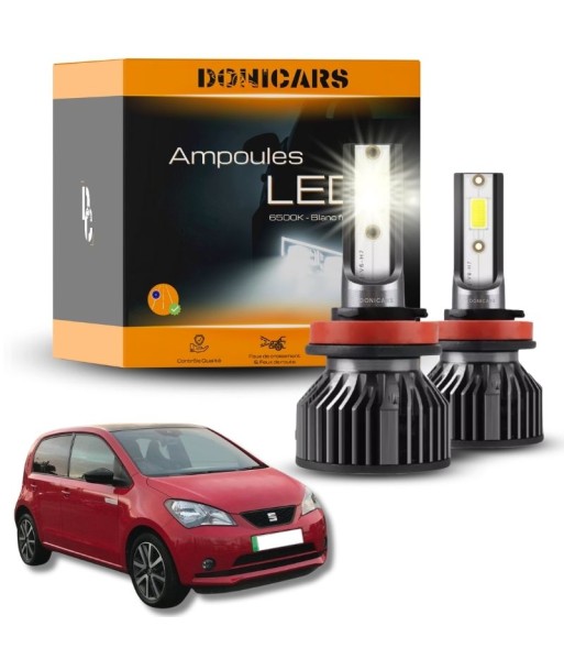 Pack Ampoules LED H4 Seat Mii (2012 à 2021)  - Kit LED 2024