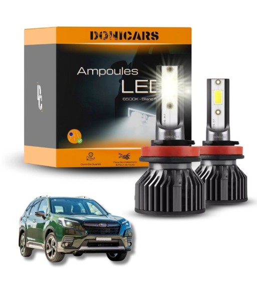 Pack Ampoules LED H11 Subaru Forester V (2018 à 2023)  - Kit LED les muscles