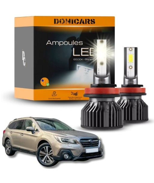 Pack Ampoules LED H11 Subaru Outback V (2015 à 2020)  - Kit LED Livraison rapide