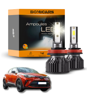 Pack Ampoules LED H4 Toyota C-HR (2021 à 2023)  - Kit LED brillant des détails fins