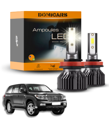 Pack Ampoules LED H4 Toyota Land cruiser KDJ 200 (2016 à 2021)  - Kit LED offre 