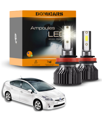 Pack Ampoules LED H11 Toyota Prius (2009 à 2015)  - Kit LED pas cher