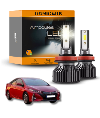 Pack Ampoules LED H11 Toyota Prius IV (2016 à 2022)  - Kit LED pas chere