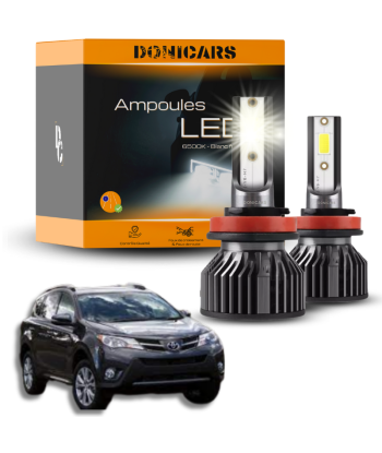 Pack Ampoules LED H11 Toyota Rav4 MK4 (2013 à 2018)  - Kit LED vente chaude votre 