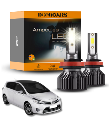 Pack Ampoules LED H11 Toyota Verso (2009 à 2018)  - Kit LED en stock