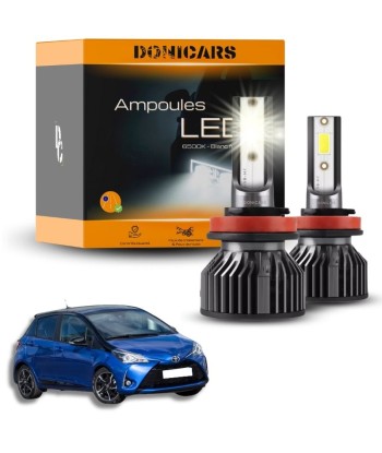 Pack Ampoules LED H4 Toyota Yaris 3 (2011 à 2020)  - Kit LED Les magasins à Paris