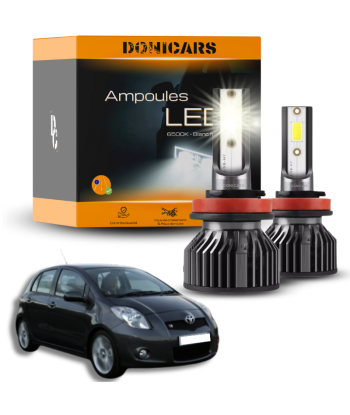 Pack Ampoules LED H4 Toyota Yaris 2 (2005 à 2011)  - Kit LED s'inspire de l'anatomie humaine