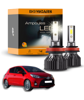 Pack Ampoules LED H4 Toyota Yaris 4 (2020 à 2023)  - Kit LED les muscles