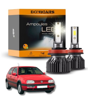 Pack Ampoules LED H4 Volkswagen Golf 3 (1991 à 1997)  - Kit LED d'Europe débarque