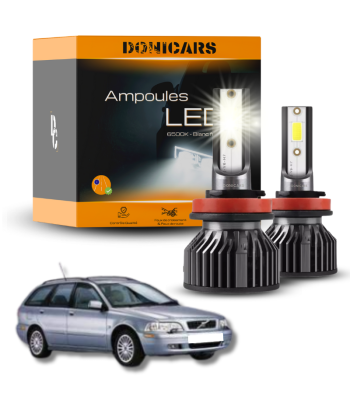 Pack Ampoules LED H4 Volvo V40 (1999 à 2004)  - Kit LED 2023