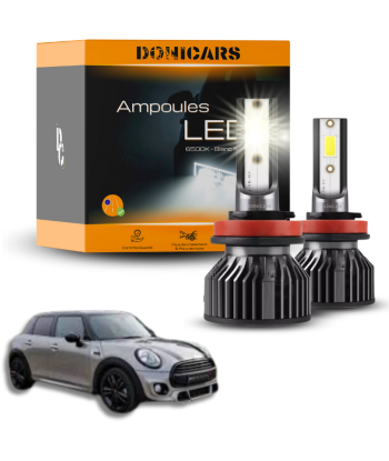 Pack Ampoules LED H4 Mini Cooper III Mini One (R56) (2007 à 2014)  - Kit LED vente chaude votre 