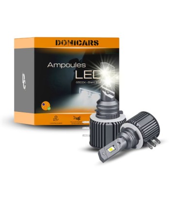 Kit Ampoules LED H15 Blanc pur 6500K Phares avants 80W de France