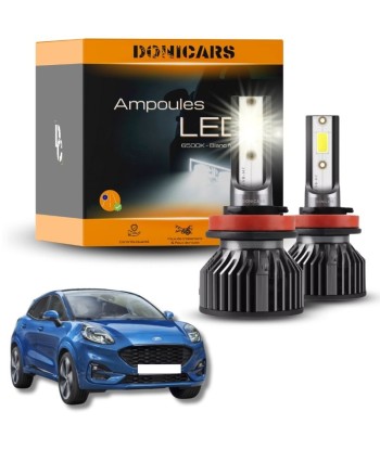 Pack Ampoules LED H1 Ford Puma (2019 à 2023) - Kit LED pour Feux de Route les muscles