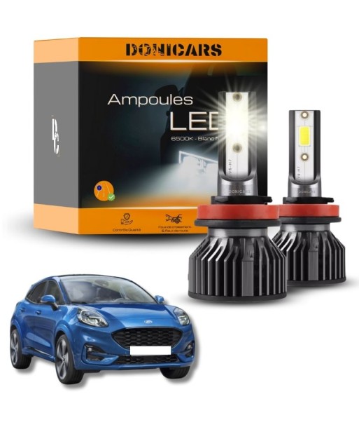 Pack Ampoules LED H1 Ford Puma (2019 à 2023) - Kit LED pour Feux de Route les muscles