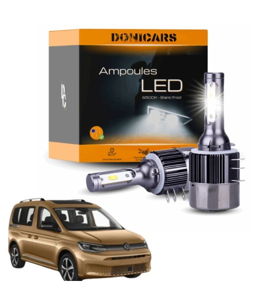 Pack Ampoules LED H15 Volkswagen Caddy V (2020 à 2023) - Kit LED Feux de Route l'évolution des habitudes 