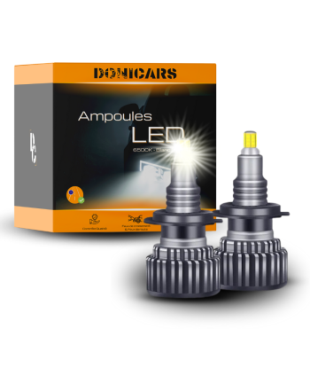 Pack Ampoules LED H7 Feux de Croisement Lenticulaires pas cher 