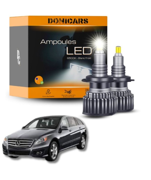 Pack Ampoules LED Mercedes Classe R W251 (2005 à 2010) - Kit LED H7 Feux de Croisement Lenticulaire vous aussi creer 