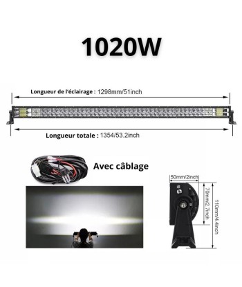 Barre LED 4x4, Camion, Quad et Voiture - Rampe LED Haute Puissance & Longue Portée l'évolution des habitudes 