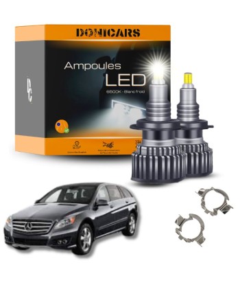 Pack Ampoules LED Mercedes Classe R W251 (2005 à 2010) - Kit LED H7 Feux de Croisement Lenticulaire vous aussi creer 