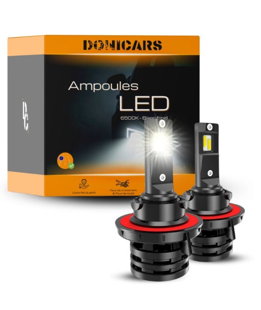 Pack Ampoules LED H13 9008 Haute Performance Blanc 55W commande en ligne