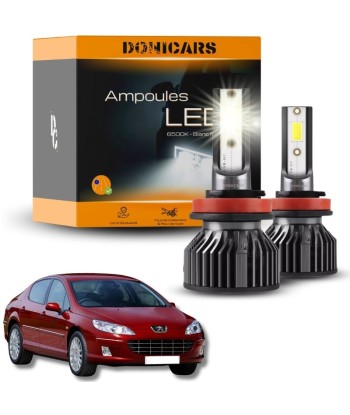 Pack Ampoules LED H7 Peugeot 407 (2004 à 2011) - Kit LED Feux de route Jusqu'à 80% De Réduction