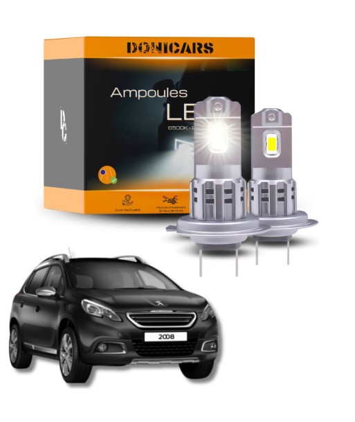 Pack Ampoules LED H7 Peugeot 2008 (2013 à 2019) - Kit LED Type Halogène france