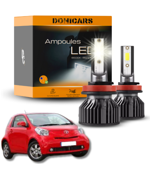 Pack Ampoules LED HIR2 Toyota IQ (2009 à 2015) - Kit LED suggérées chez