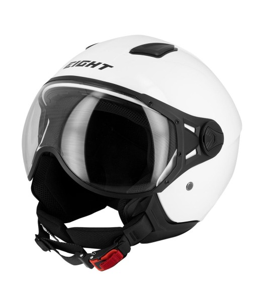 Helm im Kampfjet-Stil – LEOV S779 WEISS brillant des détails fins