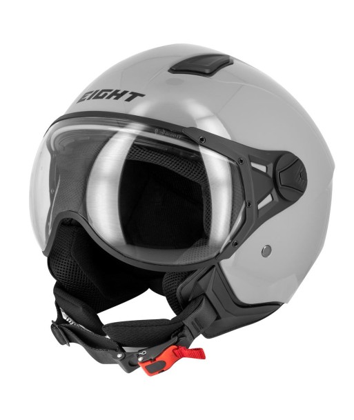 JET Motorrad-Fliegerhelm - Grau S779 LEOV prix