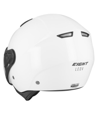 Helm im Kampfjet-Stil – LEOV S779 WEISS brillant des détails fins