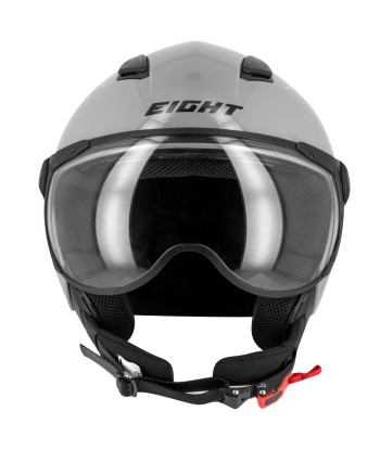 JET Motorrad-Fliegerhelm - Grau S779 LEOV prix