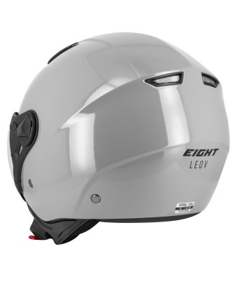 JET Motorrad-Fliegerhelm - Grau S779 LEOV prix