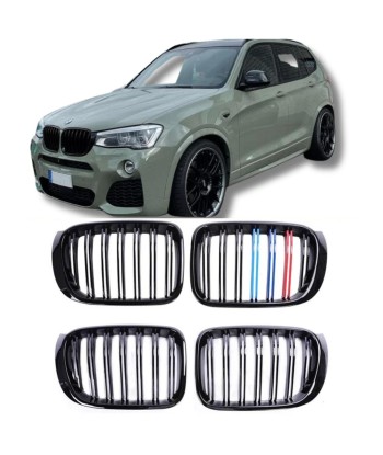 Calandre BMW X4 F26 - Carbone, Noir Brillant, M Style - Calandre complète BMW en ligne