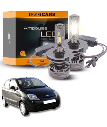 Pack Ampoules LED H4 140W Canbus - Chevrolet Matiz (2005 à 2009) Venez découvrir notre 