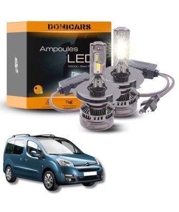 Pack Ampoules LED H4 140W Canbus - Citroën Berlingo 2 (2008 à 2018) hantent personnes