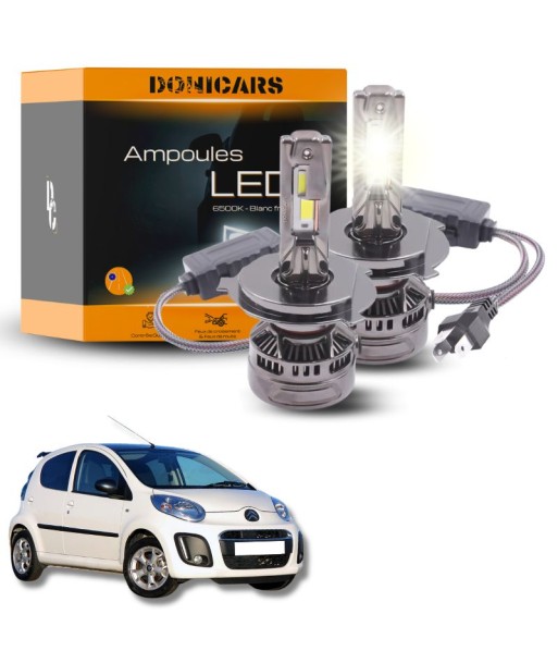 Pack Ampoules LED H4 140W Canbus - Citroën C1 (2005 à 2014) paiement sécurisé