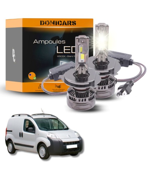 Pack Ampoules LED H4 140W Canbus - Citroën Némo (2007 à 2018) la livraison gratuite