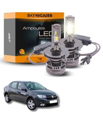 Pack Ampoules LED H4 140W Canbus - Dacia Logan 2 (2012 à 2021) la livraison gratuite