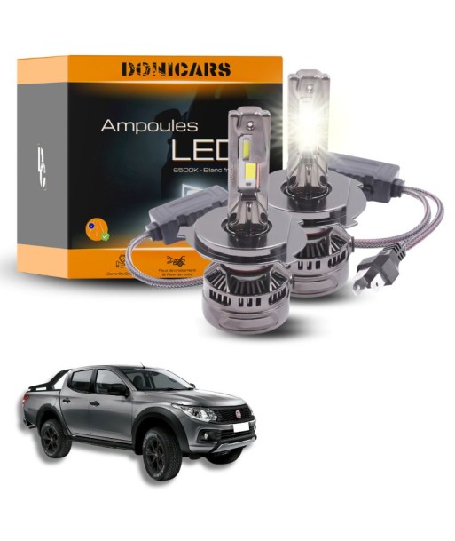 Pack Ampoules LED H4 140W Canbus - Fiat Fullback (2015 à 2020) hantent personnes